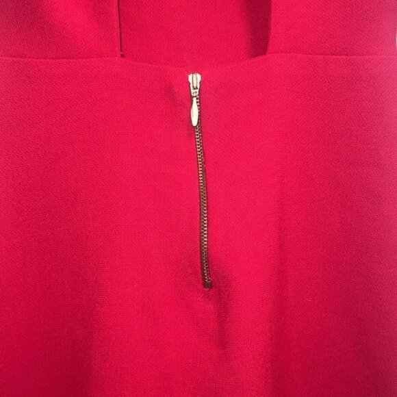 zara red sheath open back mini dress size Small - Picture 6 of 15